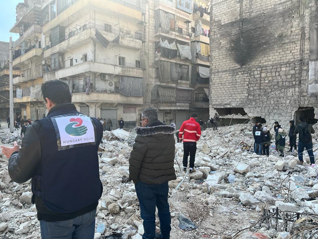 Magyar Máltai Szeretetszolgálat - Szíriai földrengés
